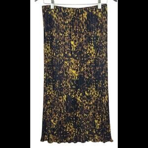 Rails stella accordion pleat midi‎ skirt in Tortoise - size S